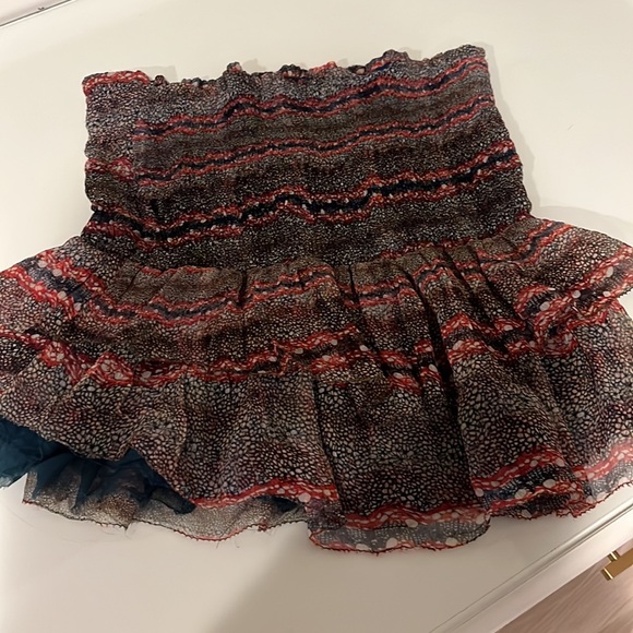 Isabel marant etoile gathered top ruffle skirt - Picture 3 of 3